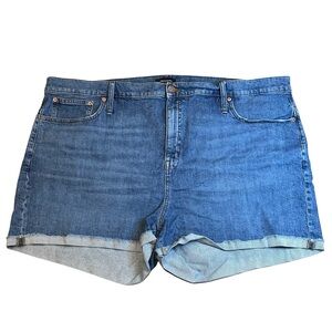 J.Crew Jeans Light Wash Cotton Denim Jean Shorts Women’s 37 Plus Size
